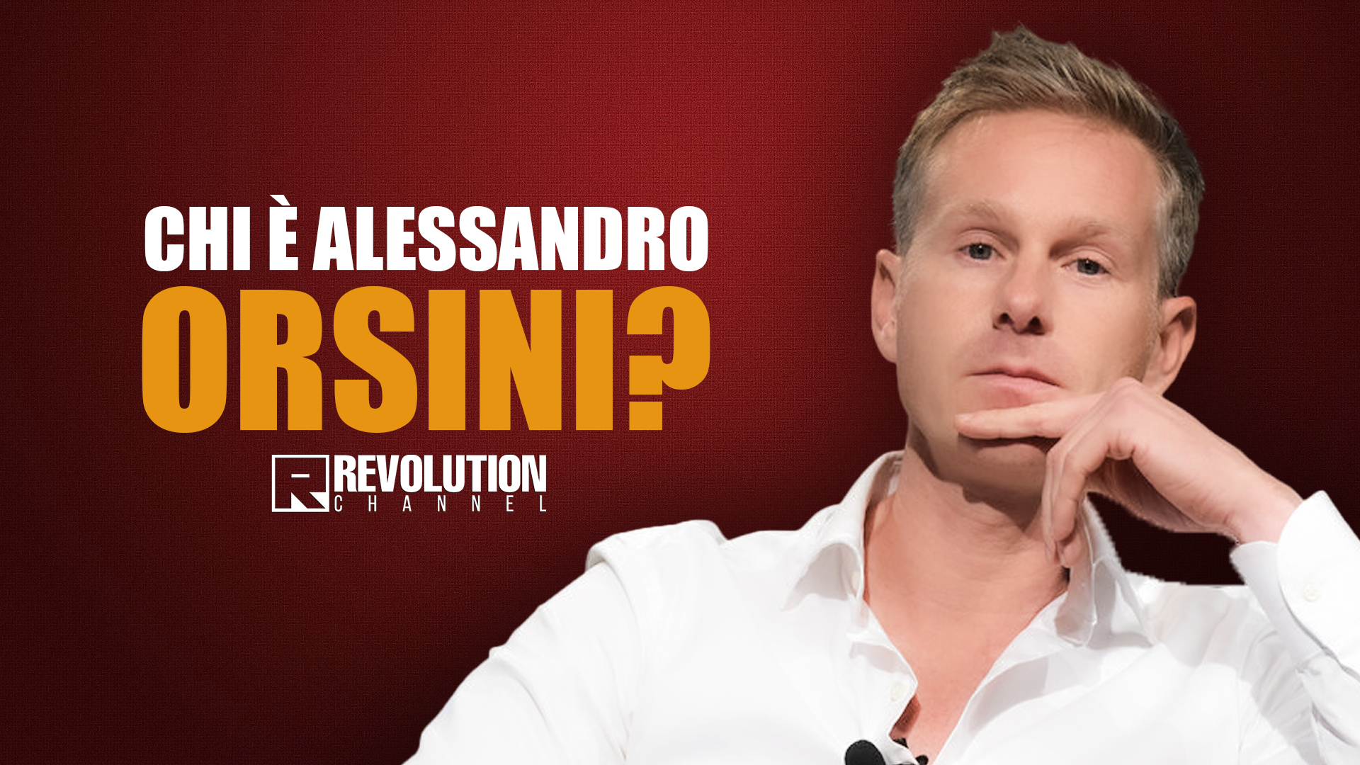 Chi è Alessandro Orsini?